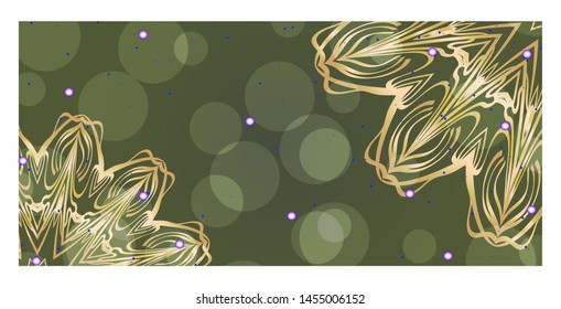 Beautiful Greeting Card for Festival Diwali. Background vector Ilustration. Festival Celebration in India.