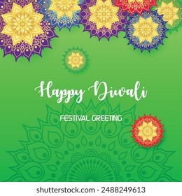 Beautiful greeting card for Hindu community festival Diwali, Diwali festival holiday design with Diwali graphic design for Diwali festival celebration in India.