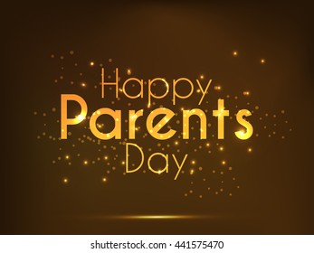 A beautiful greeting card,banner or poster for Parents day.