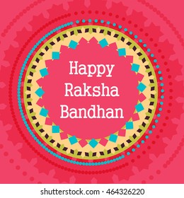 Beautiful greeting card,for festival of raksha bandhan celebration.