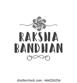 Beautiful greeting card,for festival of raksha bandhan celebration.