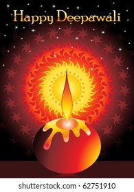 beautiful greeting cards for diwali celebration