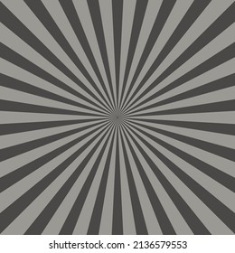 Beautiful grey abstract starburst background. Vector