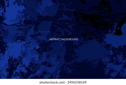 Beautiful grunge blue art abstract background. With free space for text.
