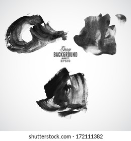 Beautiful grunge design elements. Vector illustration