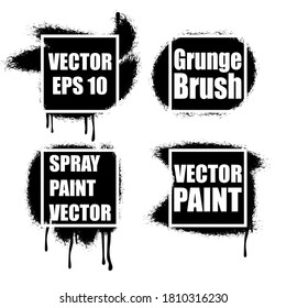 Beautiful grunge design elements. Vector illustration