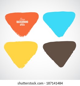 Beautiful grunge design elements. Vector illustration