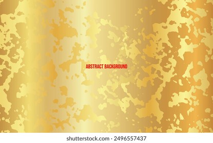 Beautiful grunge gold art abstract background. With free space for text.