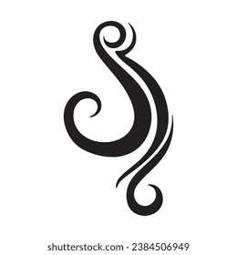Beautiful hair wave abstract Logo design.Logo for business, salon, beauty, hairdresser, care.	