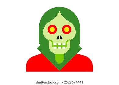beautiful Halloween icon art design