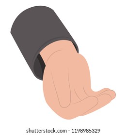 beautiful hand avatar character
