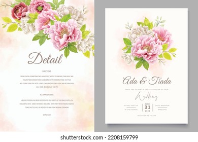 beautiful hand drawn flora border and frame