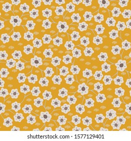beautiful hand drawn floral pattern illustrations