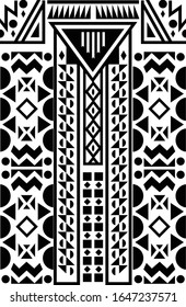 Beautiful hand drawn geometric pattern.