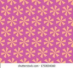 Beautiful hand drawn geometric vector pattern background. Great  for gift wrapping,  birthday parties decoration, stationary and  textile projects.