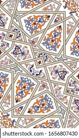 Beautiful hand drawn Islamic pattern