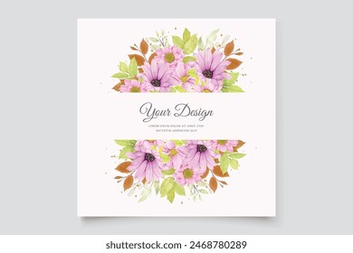 beautiful hand drawn roses wedding invitation card set