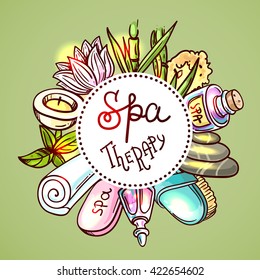 Beautiful hand drawn vector illustration makeup. Fashion illustration. Fashion make up