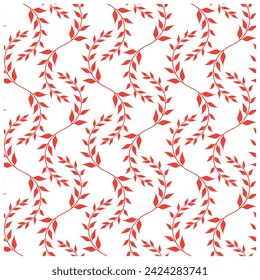 Beautiful hand-drawn vector flower with decorative with colorful floral leaf and plant, white texture background for fabric, texture, paper, and wallpaper.