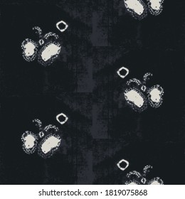 beautiful handmade design, butterflies in Japanese shibori technic