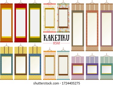 Beautiful hanging scroll design set