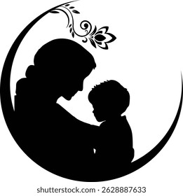 Beautiful Happy Mother’s Day vector illustration with decorative flowers, hearts, and hand-lettered text. Ideal for holiday cards, banners, invitations, social media posts, and print projects. Bright,