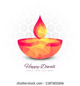  Beautiful Happy Diwali festival background vector