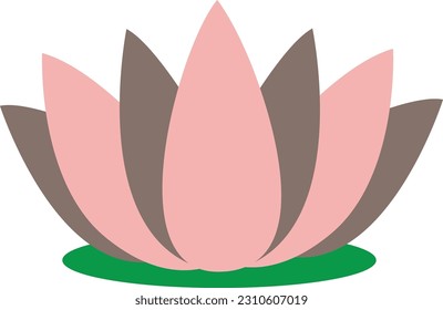 beautiful and happy lotus flower