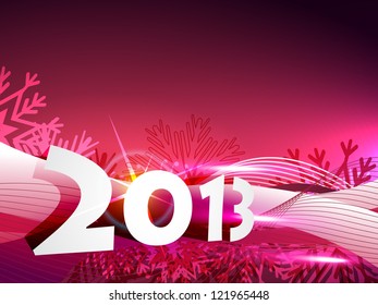 beautiful happy new year vector design