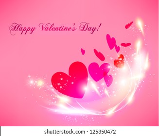 Beautiful Happy Valentine's Day Card