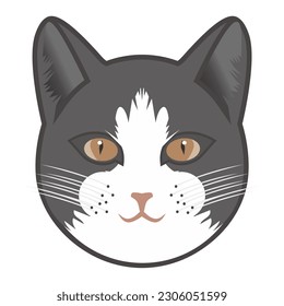 BEAUTIFUL HEADS CAT CAN USE LOGO,ICON AND BRAND