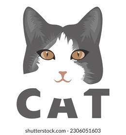 BEAUTIFUL HEADS CAT CAN USE LOGO,ICON AND BRAND