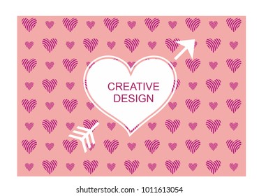 Beautiful  heart background