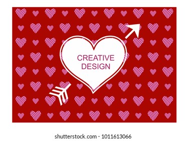 Beautiful  heart background
