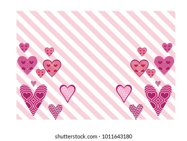 Beautiful  heart background