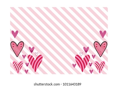 Beautiful  heart background