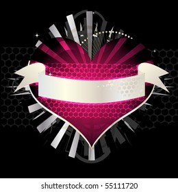 beautiful heart background