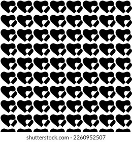 its a beautiful heart pattern for valentine day 