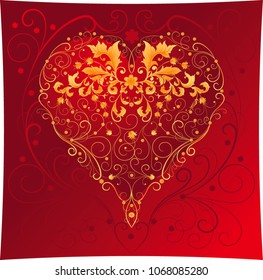 Beautiful Heart shape vectors