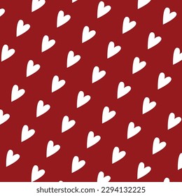Beautiful Hearts on Background. Invitation Template Background Design, Greeting Card, Poster. Valentine Day. Vector illustration