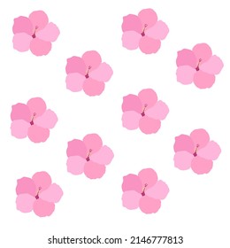 Hermosas flores de hibisco Vector conjunto de floral tropical floreciente para invitaciones de vacaciones, tarjetas de felicitación y diseño de moda Tropicania y exotismo