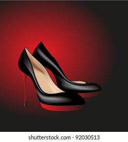 beautiful high heeled shoes