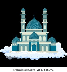 "Beautiful and high-quality vector illustration of a mosque—perfect for Islamic designs, Ramadan themes, and spiritual projects. Ideal for posters, banners, and digital artwork. Download now!"







