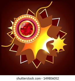 beautiful hindu festival rakhi background