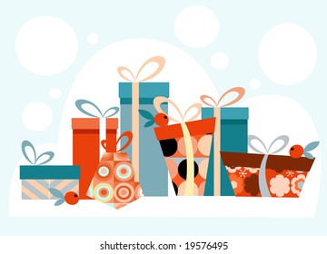 Beautiful Holiday Background for cards etc