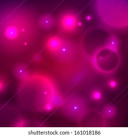 Beautiful holiday background with sparkles and bokeh