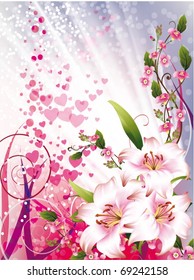 beautiful holiday vector illustration