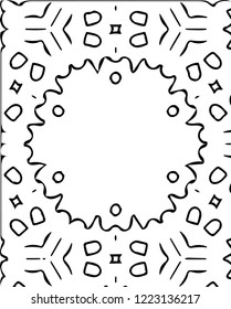 Beautiful holidays modern floral vector pattern decorative design for many creative ideas