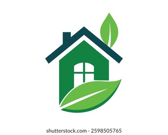 beautiful home logo and design