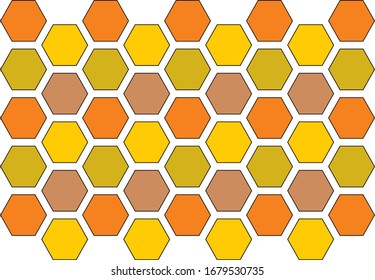 beautiful honeycomb design pattern ideas